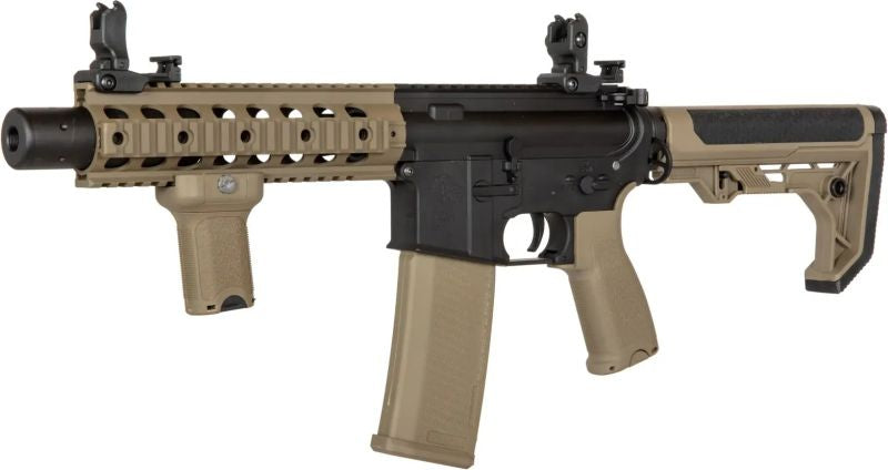 FUCILE SOFTAIR ELETTRICO SAE05L EDGE RRA TAN/NERO CON CALCIO LIGHT OPS SPECNA ARMS