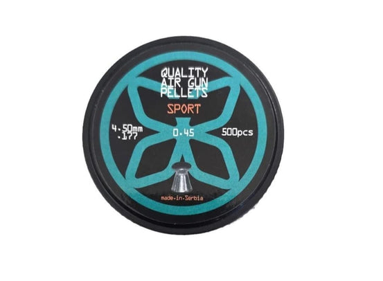 PIOMBINI SPORT CAL. 4,50 / .177 0,45gr 500PCS