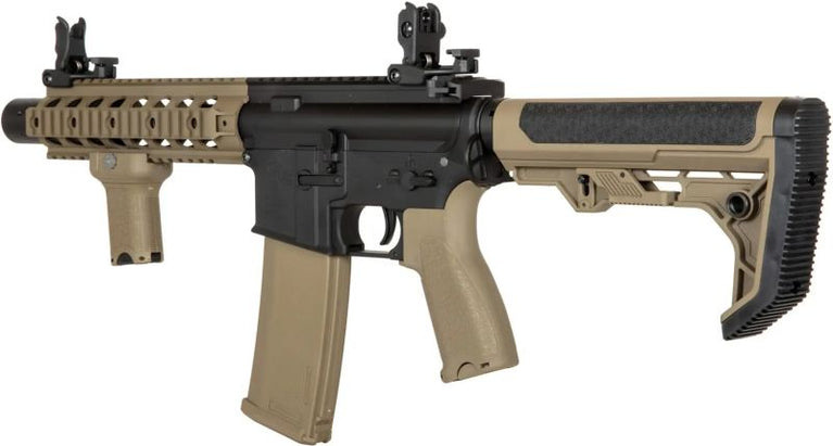 FUCILE SOFTAIR ELETTRICO SAE05L EDGE RRA TAN/NERO CON CALCIO LIGHT OPS SPECNA ARMS