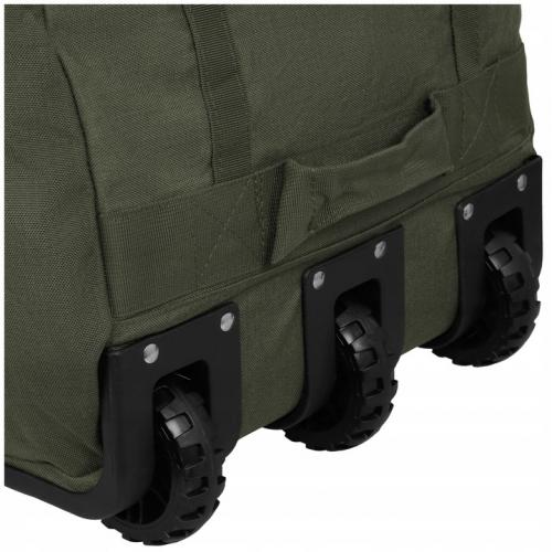 Borsone trolley con ruote colore VERDE MILTEC