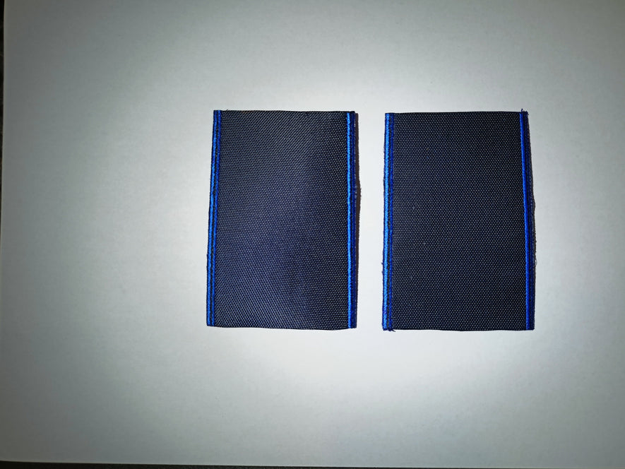 GRADI TUBOLARI RICAMATI CON SCRITTA GPG RETTANGOLO GUARDIA GIURATA