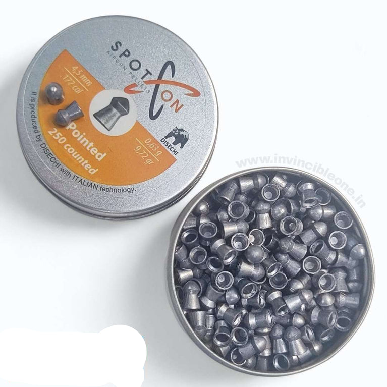 PIOMBINI A PUNTA CAL. 4,5/.177 0,63g 250 PCS SPOT ON