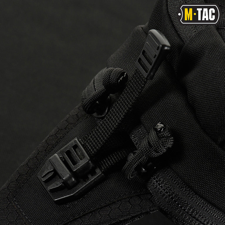Marsupio Monospalla Softair Molle NERO Bat Wing Bag Elite Hex M-TAC