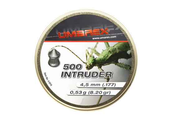 PIOMBINI CAL.4,5 INTRUDER A PUNTA 0,53G 500RDS UMAREX