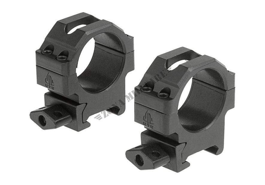 ANELLI BASSI PER SLITTA WEAVER/PICATINNY DA 30mm IN ALLUMINIO AL CNC LEAPERS
