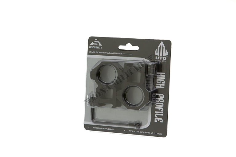 ANELLI DI MONTAGGIO ALTI DA 30mm LEAPERS