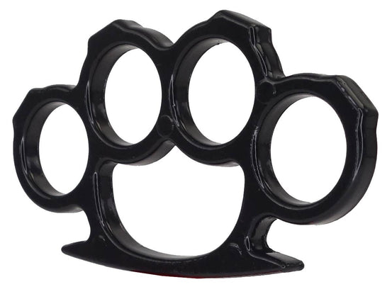 FERMACARTE TIRAPUGNI IN ALLUMINIO COLORE NERO