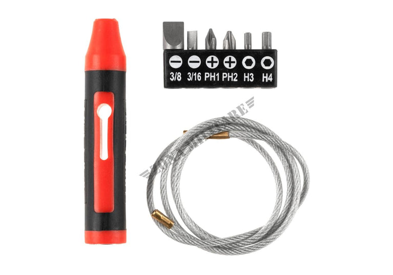 KIT PULIZIA ARMI CAL. 4,5 E 5,5 AIRGUN EXPERT SET FLEX UMAREX