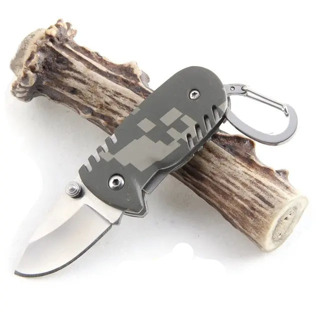 COLTELLINO PORTACHIAVE CON MOSCHETTONE MILTEC