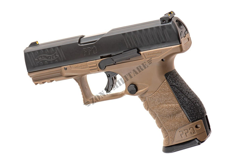 PISTOLA PPQ M2 Fde .43 Pot < 7.5 Dual Tone T4E Walther UMAREX