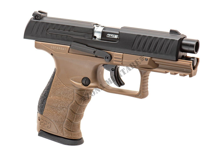 PISTOLA PPQ M2 Fde .43 Pot < 7.5 Dual Tone T4E Walther UMAREX