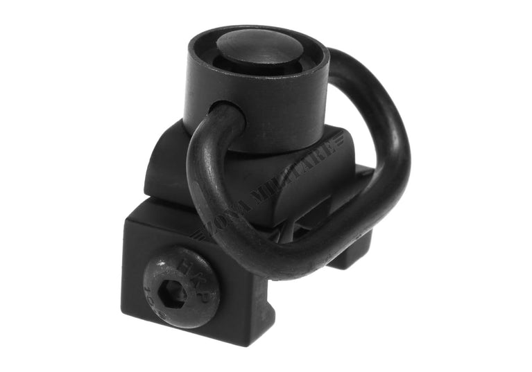 ANELLO PER CINGHIE QD CON ATTACCO RAIL METAL