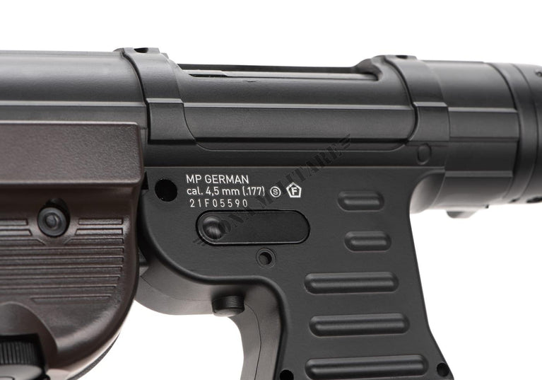 MP40 GERMAN LEGACY EDITION CO2 <7,5J A BIGLIE IN ACCIAIO CAL. 4,5 LEGENDS