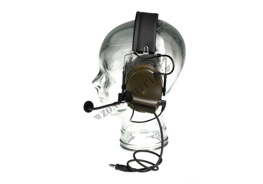 CUFFIE COMTAC III FOLIAGE GREEN CON CONNETTORE MILITARE STANDARD Z-TACTICAL