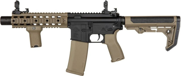 FUCILE SOFTAIR ELETTRICO SAE05L EDGE RRA TAN/NERO CON CALCIO LIGHT OPS SPECNA ARMS