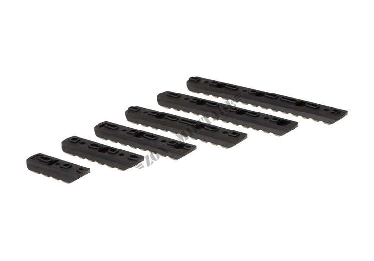 SET DA 6 PEZZI DI RAIL PER KEYMOD E M-LOK MP
