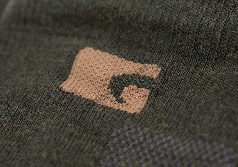 CALZE MERINO CREW VERDI CLAWGEAR