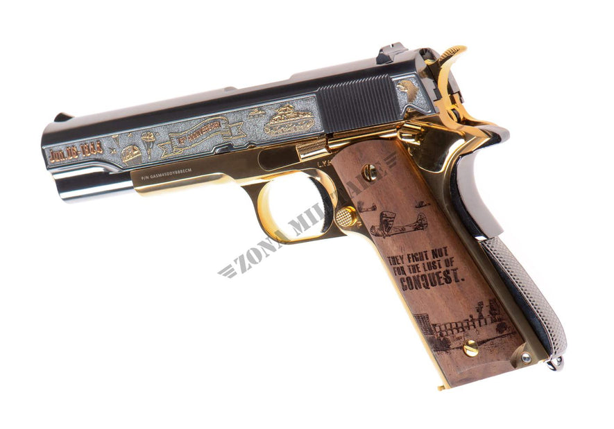 PISTOLA SOFTAIR A GAS GPM1911 LIMITED EDITION D-DAY G&G