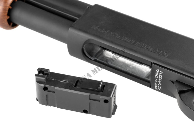 FUCILE SOFTAIR A POMPA M870 VERSIONE CORTA IN LEGNO S&T