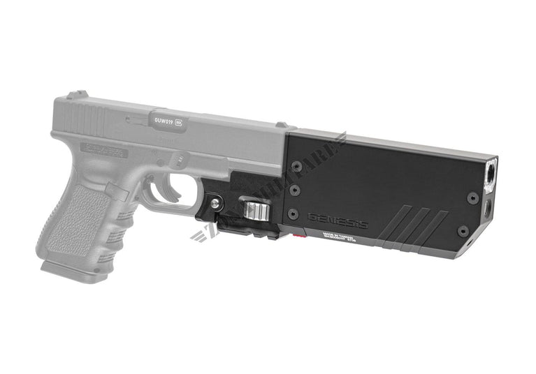 TRACER/MUZZLE FLASH/CRONOGRAFO/TORCIA/LASER PER GLOCK 19 ACETECH