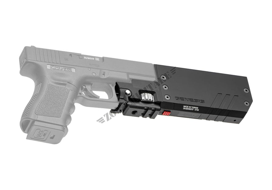 TRACER/MUZZLE FLASH/CRONOGRAFO/TORCIA/LASER PER GLOCK 19 ACETECH