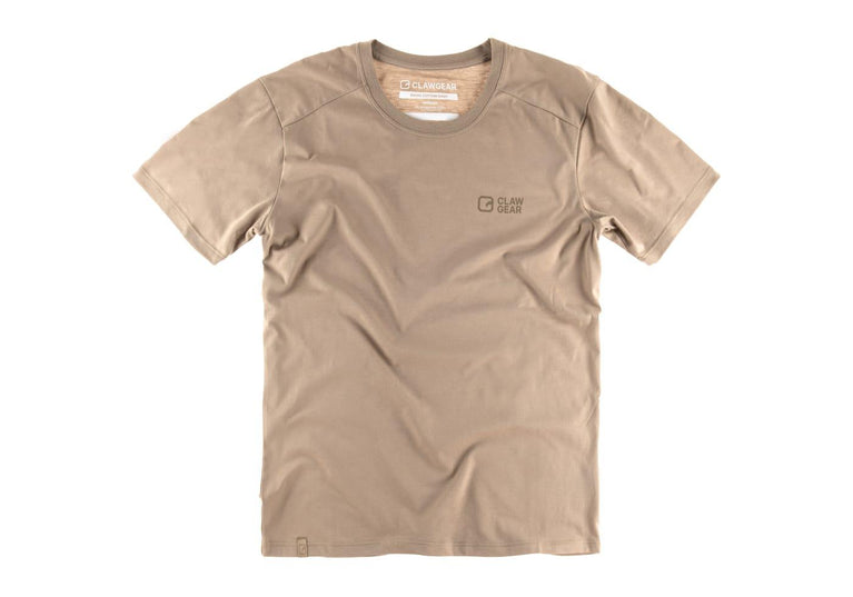 T-SHIRT BASIC KHAKI CLAWGEAR