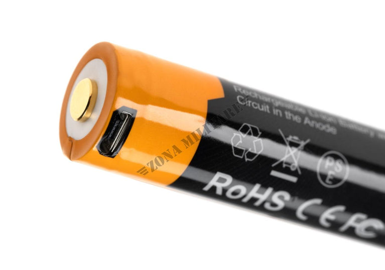BATTERIA RICARICABILE 18650 LI-ION 3,7V 2600mAh FENIX
