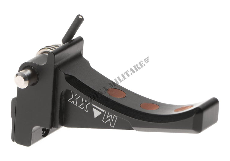 GRILLETTO IN ALLUMINIO STYLE D AL CNC ADVANCED SPEED TRIGGER PER EVO-3 MAXX MODEL