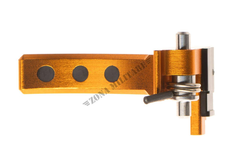 GRILLETTO IN ALLUMINIO STYLE D AL CNC ADVANCED SPEED TRIGGER PER EVO-3 MAXX MODEL