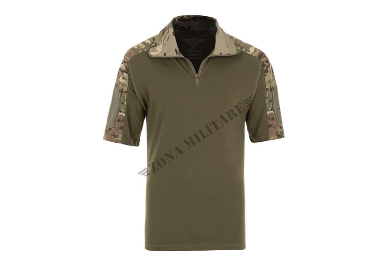 COMBAT SHIRT A MANICHE CORTE MULTICAM INVADER GEAR