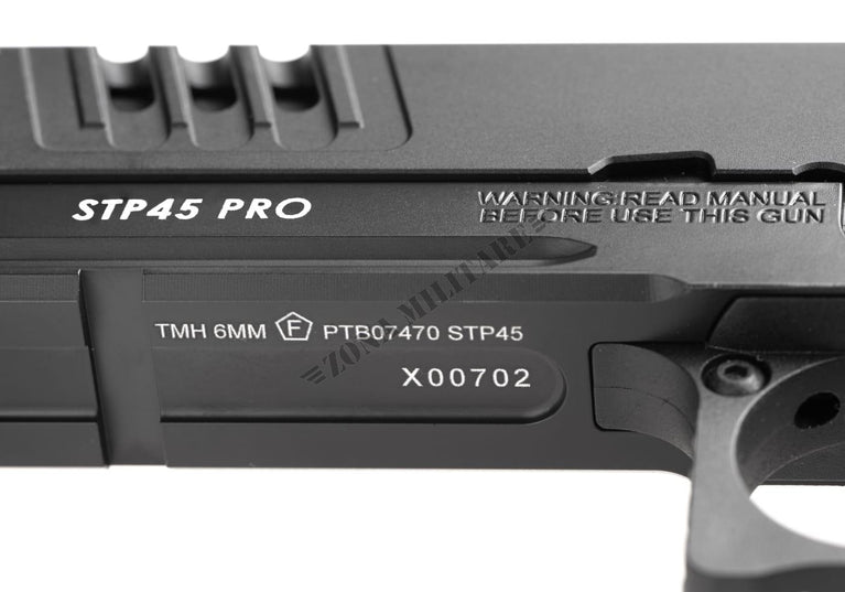 PISTOLA SOFTAIR A GAS STP45 8" PRO G&G