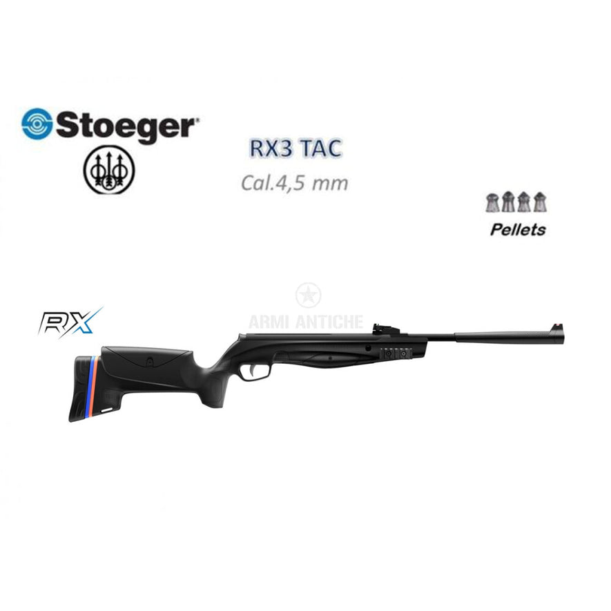 CARABINA RX3TAC 4,5mm <7,5 JOULE RX3TAC STOEGER