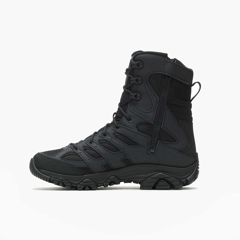 ANFIBI MOAB 3 TACTICAL 8" ZIP WP NERI MERRELL
