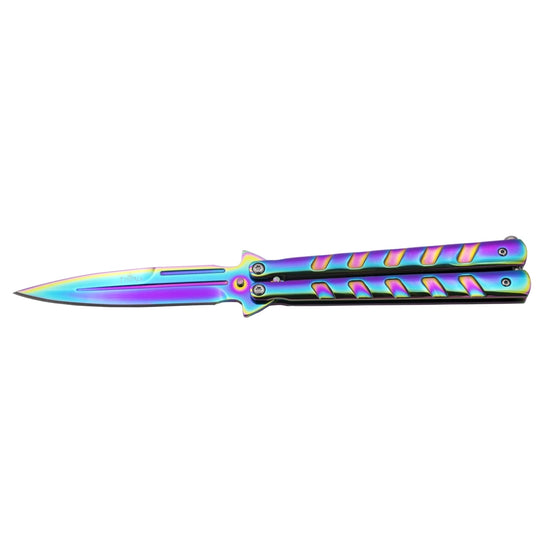 COLTELLO A FARFALLA TITAN RAINBOW 16100W THIRD AMONT
