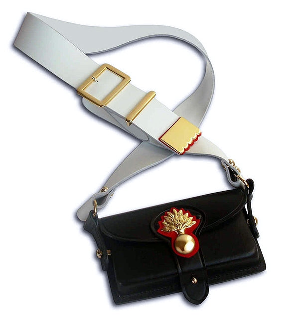 Bandoliera in Cuoio Carabinieri Granata ORO O ARGENTO