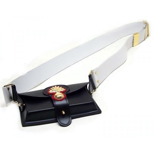 Bandoliera in Cuoio Carabinieri Granata ORO O ARGENTO