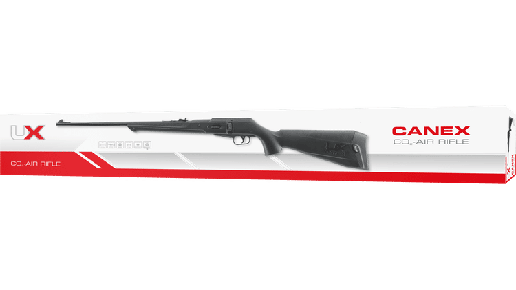 CARABINA A CO2 UX CANEX A PIOMBINI CAL. 4,5mm <7,5J UMAREX