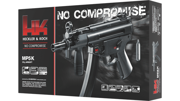 FUCILE Mp5K CO2 BLOWBACK H&K