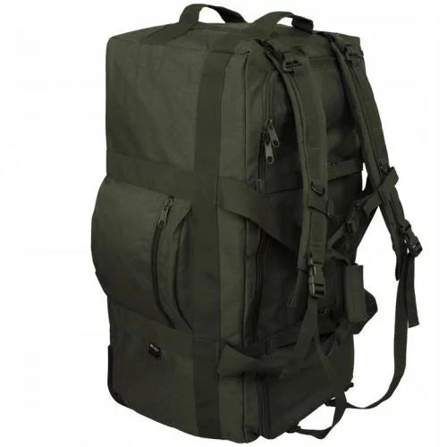 Borsone trolley con ruote colore VERDE MILTEC