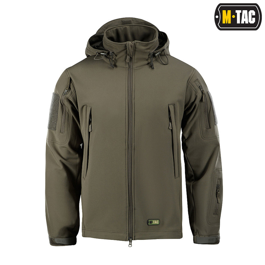 Giacca Soft Shell Element Colorazione OLIVE M-TAC