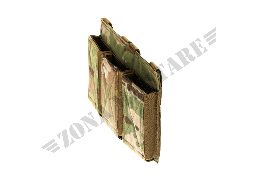 PORTA CARICATORI TRIPLO ELASTICO Warrior MULTICAM