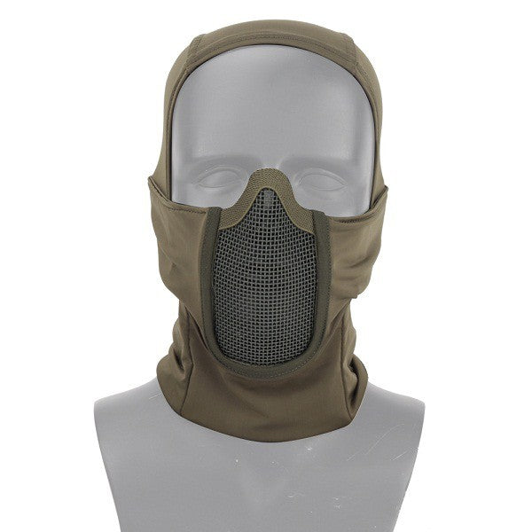 BALACLAVA CON RETE PROTETTIVA MA-113- TAN