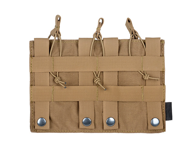 PORTA CARICATORI TRIPLO MODULARE APERTO PER 5.56 COYOTE 8FIELDS
