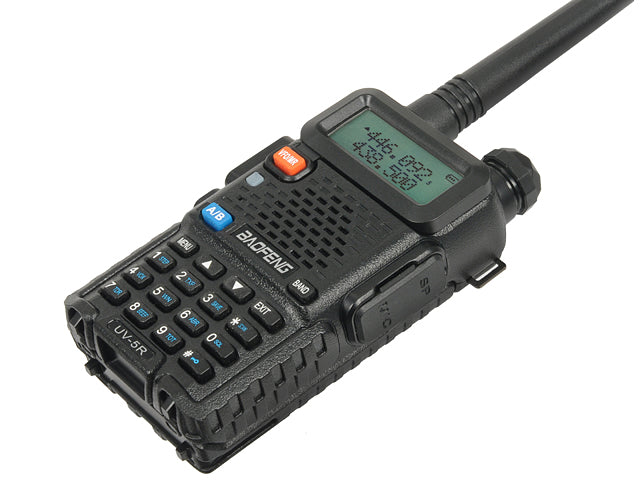 RADIO RICETRASMETTENTE UV5R 8 WATT VHF/UHF DUAL BAND NERO BAOFENG
