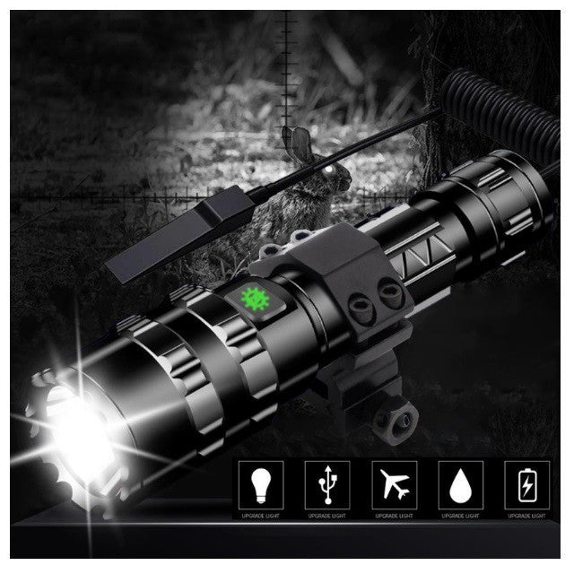 TORCIA TATTICA XML-L2 RICARICABILE CON REMOTO CZT