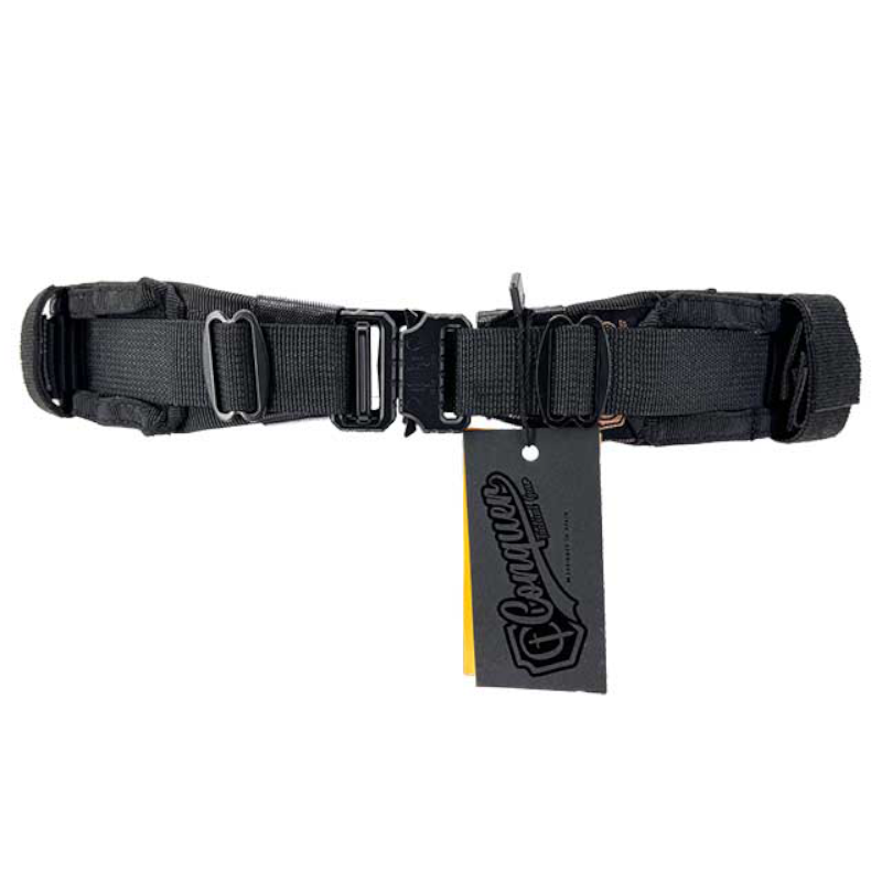 CINTURA CON SOTTOCINTURONE FS BELT NERA CONQUER