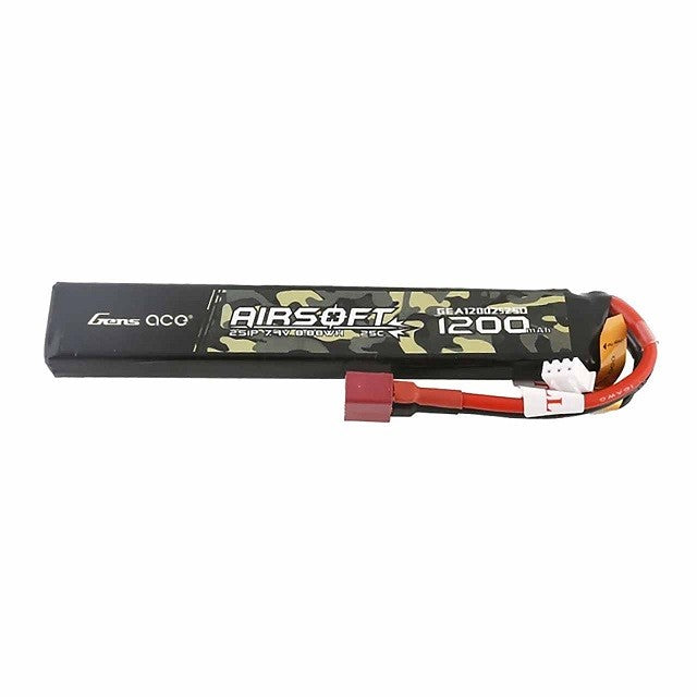 BATTERIA 1200mAh 25C 7.4V STICK T-PLUG GENS ACE