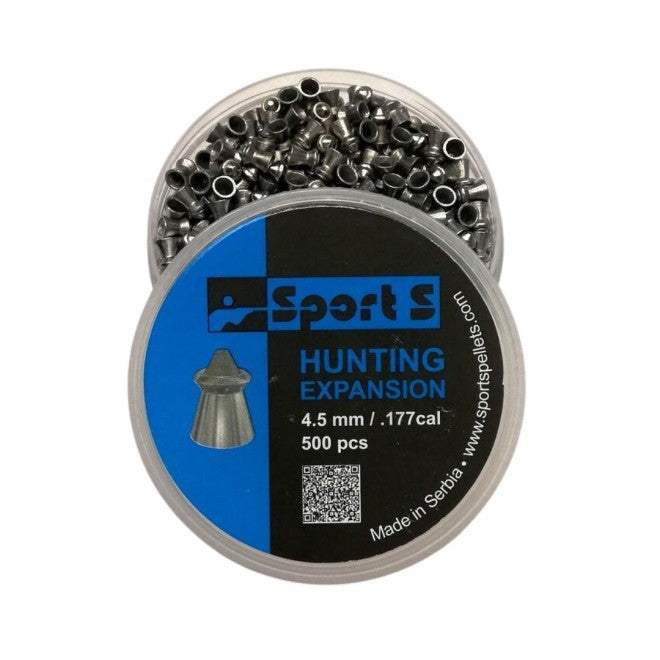 PIOMBINI EXPANSION CAL. 4,5mm/.177 SPORT S 500PCS