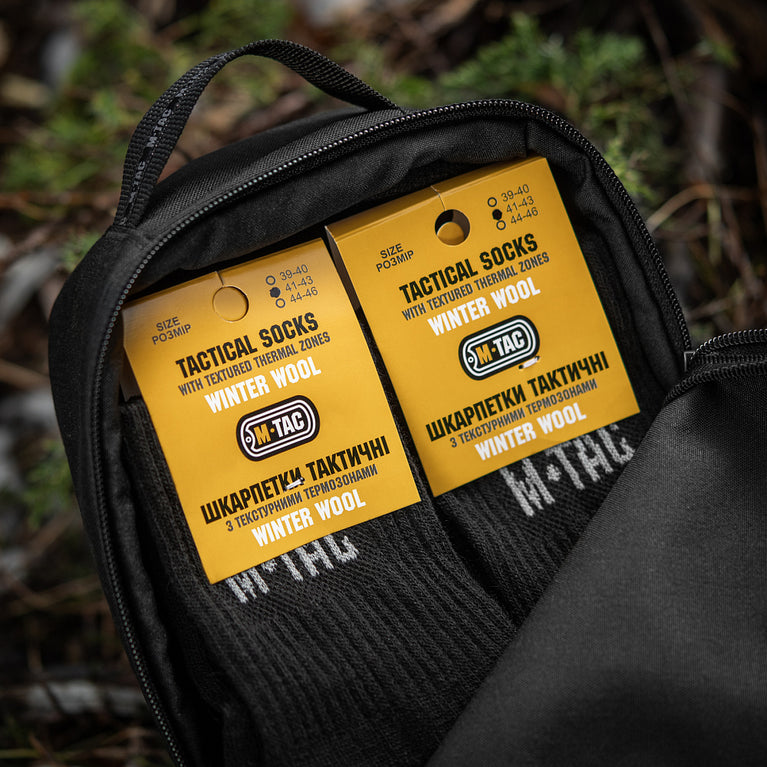 Calze Invernali In Lana colore nero M-Tac