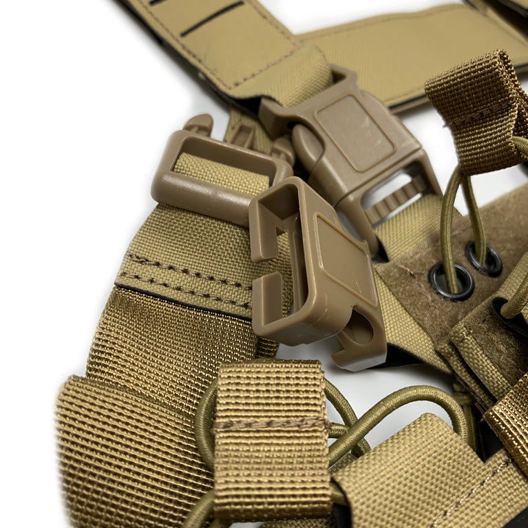 CHEST RIG TITAN TAN CONQUER